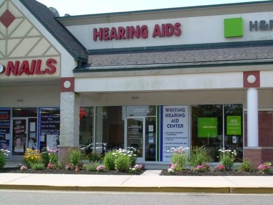 Whiting Hearing Aid Center, 400 Lacey Road, Whiting, next to Stop and Shop.