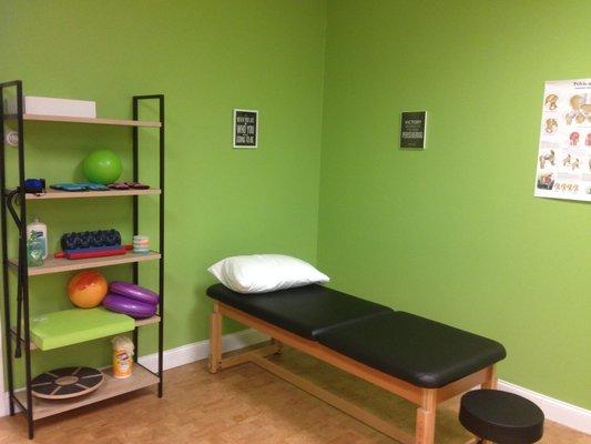 Therapy treatment area