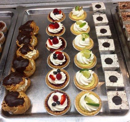 Pies and tarts selections - June 2, 2017.