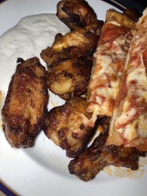 Pepperoni wings