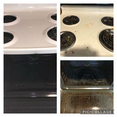 Oven cleaning