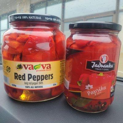 Incredible prices on roasted red peppers