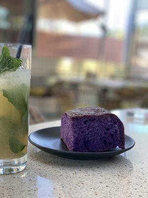 UBE Focaccia Bread