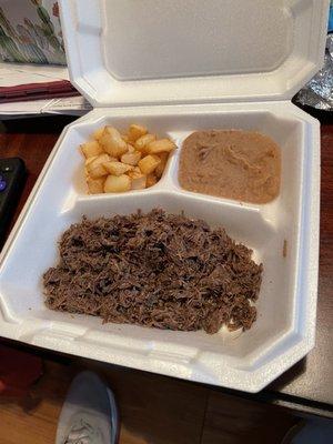 Barbacoa plate