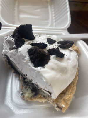 Oreo pie