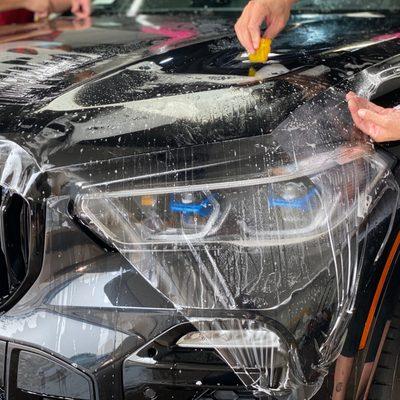 Paint Protection Film (Clear Bra) Installation.