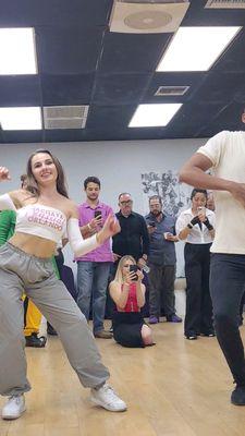 Christian and Tatiana guest instructors from Bachata Sensual Orlando