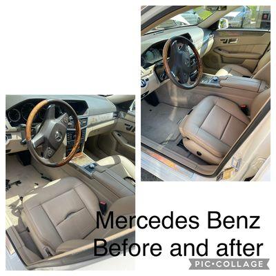 Mercedes-Benz E class before and after