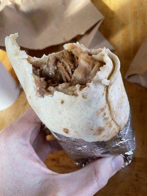 Regular Carnitas Burrito