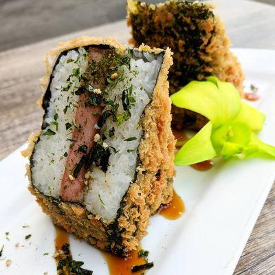 Fried Spam Musubi