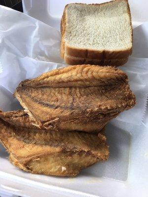 Croaker sandwich $4.50