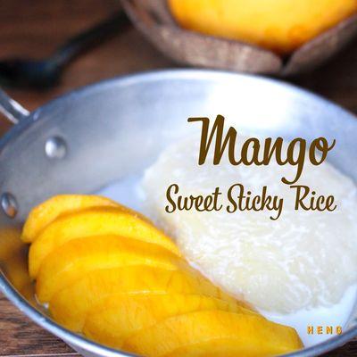 Fresh Mango with Sweet Sticky Rice