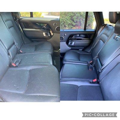 Leather reconditioned with deep interior clean