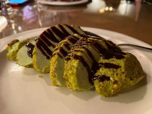 Pistachio Tartufo