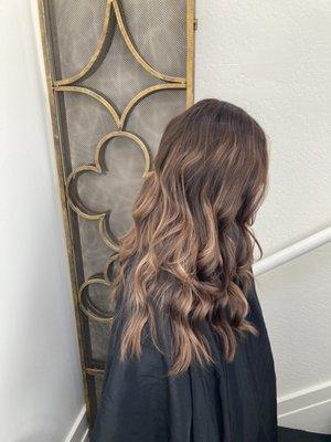 Caramel balayage by Kat Castro