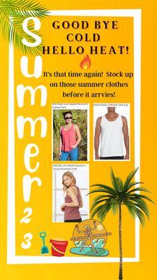 Get your summer items already!