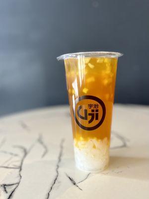 Yuzu Mango Tango w/lychee jelly