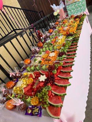 Mesa de fruta