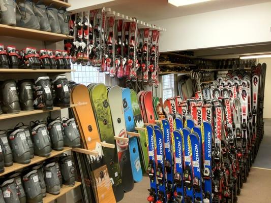 Ski and Snowboard Rental Fleet