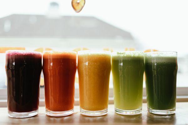 Our juice is made to order - so it is always fresh, customizable, and made with transparency