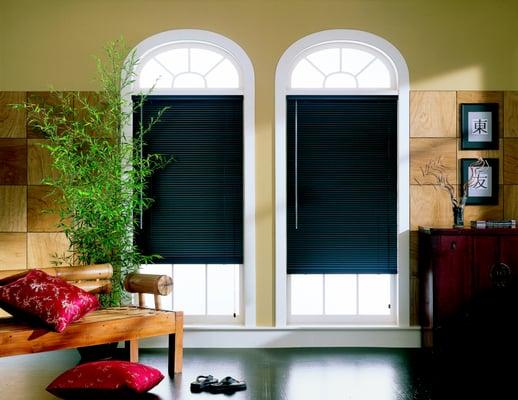 Enlightened Styles Aluminum Blinds.