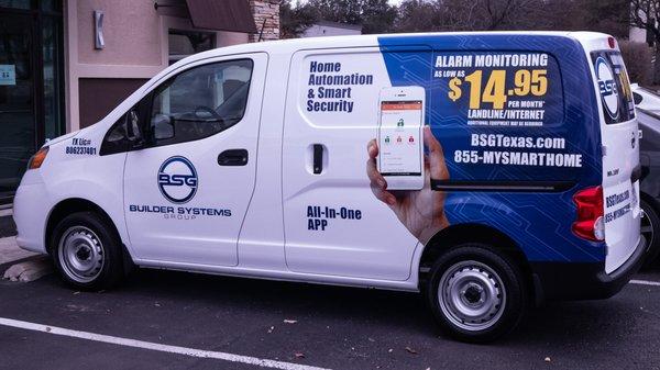 Our licensed BSG technicians are out and about daily to serve our local communities! Let us know if you see one of our vehicles!