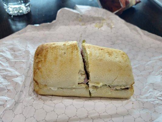 They had the audacity to call this a Cuban sandwich.