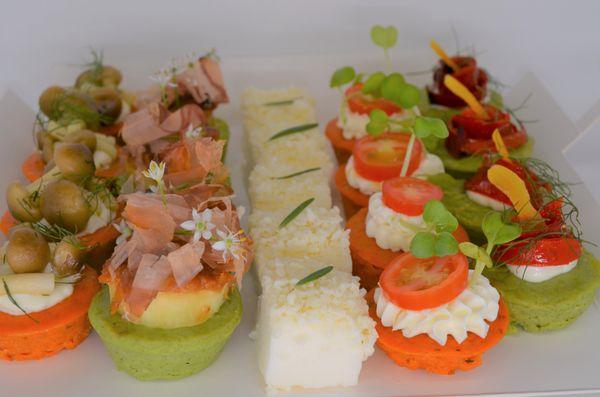 new hors d'oeuvre ready to eat ,