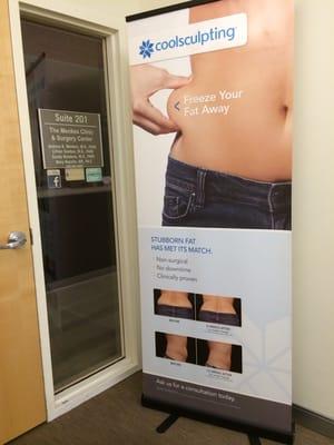 Coolsculpting. "Freeze your fat away"