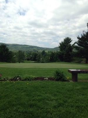 View from clubhouse 9th Green