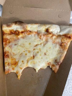 Neapolitan Slice-  very dry- no sauce. I added extra cheese. Couldn't finish it