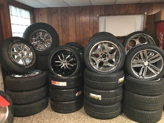 CUSTOM WHEELS NEW OR USED