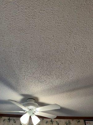 PLUMBER CUT HOLE IN CEILING REPAIRED BY CEILING DOCTOR $450.00   START TO FINISH 5 HOURS.