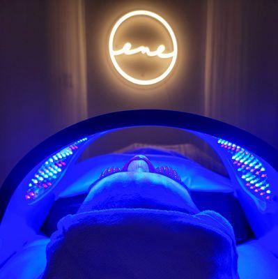 We offer Celluma LED therapy in all of our full treatment facial treatments.