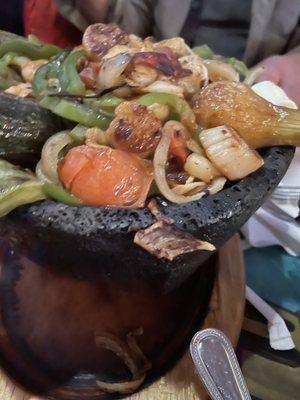 Seafood Molcajete