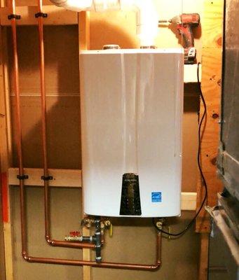 Navien our recommended tankless water heater