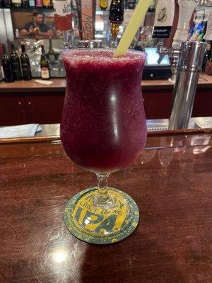 Sangria Slushie, awesome offering in this heat!