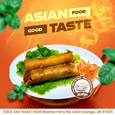 Satisfy your cravings with our mouthwatering egg rolls!
Freshly rolled and fried to golden perfection, each bite is full of flavor.