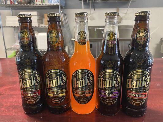 All Natural Hanks Brand Sodas