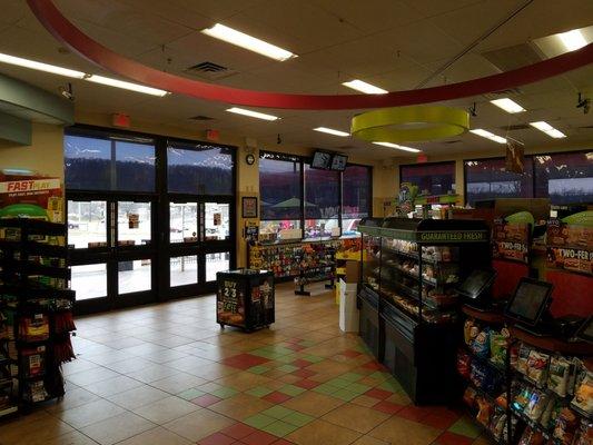 inside the Sheetz in Ephrata, Pa