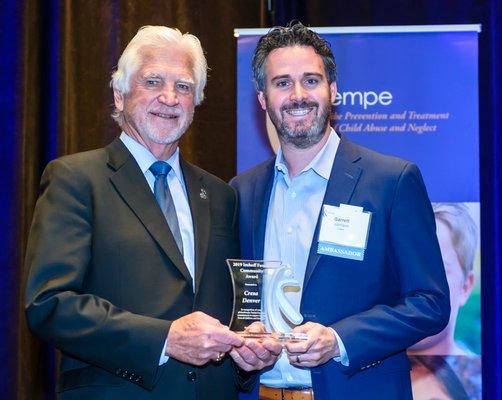 Cresa recieves 2019 Imhoff Family Award for Philanthropic Leadership