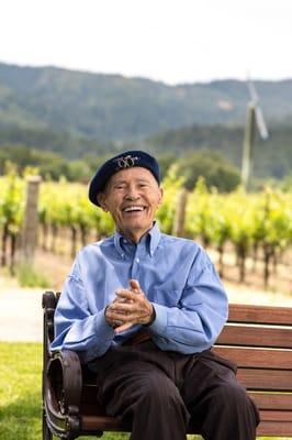 Miljenko "Mike" Grgich, Vintners Hall of Fame inductee.