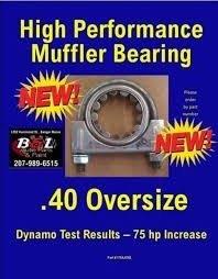 Muffler bearings