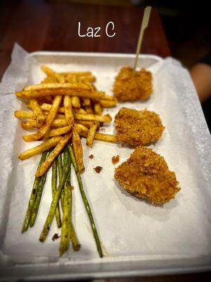 GF Fish & Chips w/Asparagus