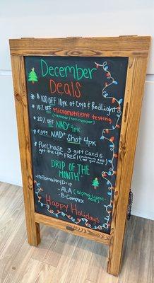 Some holiday specials