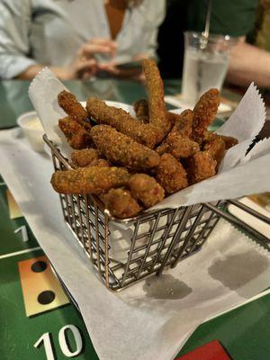 Fried okra