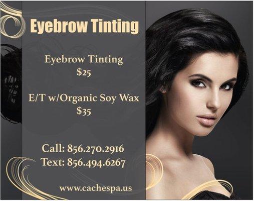 Brow Tinting