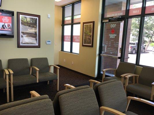 AFC Lake Oswego Waiting Room & Entrance.