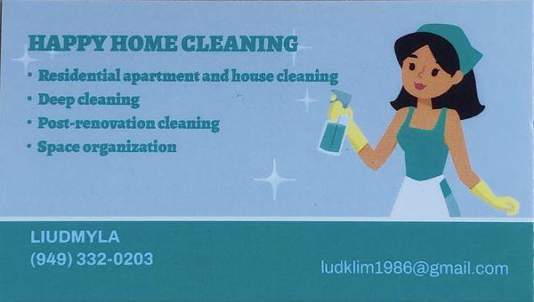 Happy Home Cleaning