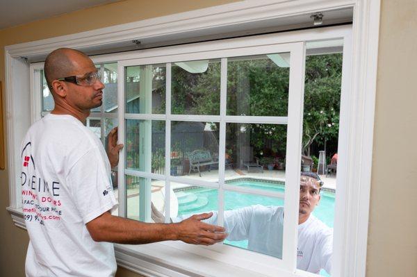 Quality Energy Star certified vinyl dual-pane windows custom fitted to your exact specifications.